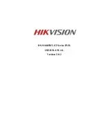 HIKVISION DS-9100HWI-ST Series User Manual preview