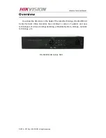 Preview for 3 page of HIKVISION DS-9600NI-SH Series Technical Manual