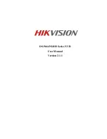 Preview for 1 page of HIKVISION DS-9664NI-RH Series User Manual