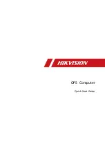 Предварительный просмотр 1 страницы HIKVISION DS-D52S5/8S Quick Start Manual