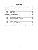 Preview for 4 page of HIKVISION DS-K1106C User Manual