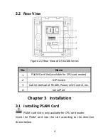 Preview for 7 page of HIKVISION DS-K1106C User Manual