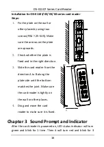 Preview for 17 page of HIKVISION DS-K1107 Series User Manual