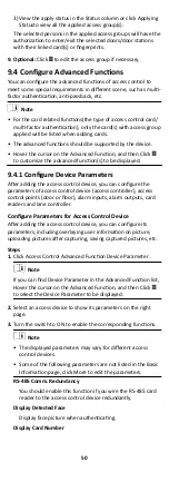 Предварительный просмотр 59 страницы HIKVISION DS-K1T605 Series User Manual