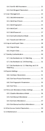 Preview for 11 page of HIKVISION DS-K1T607E User Manual