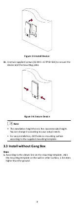 Preview for 22 page of HIKVISION DS-K1T607E User Manual