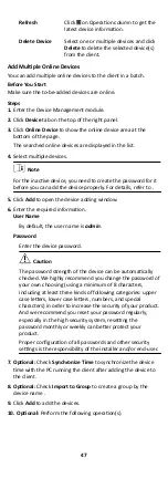 Preview for 62 page of HIKVISION DS-K1T607E User Manual