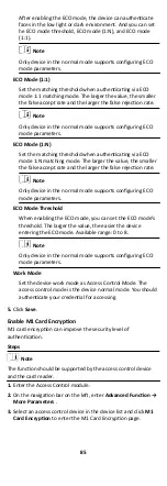 Preview for 100 page of HIKVISION DS-K1T607E User Manual