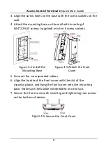 Предварительный просмотр 17 страницы HIKVISION DS-K1T802 Quick Start Manual