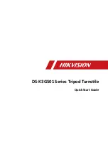 HIKVISION DS-K3G501 Series Quick Start Manual предпросмотр