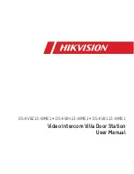 HIKVISION DS-KV8113-WME1 User Manual preview