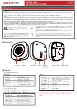 Preview for 1 page of HIKVISION DS-PS1-I-WA Manual