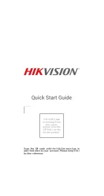 Preview for 1 page of HIKVISION DSHD21E2 Quick Start Manual