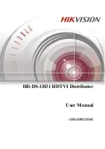 HIKVISION HD-DS-1H31 User Manual preview