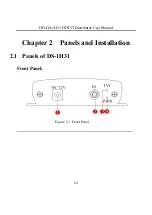 Preview for 14 page of HIKVISION HD-DS-1H31 User Manual