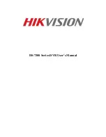 Предварительный просмотр 1 страницы HIKVISION HVI-S User Manual