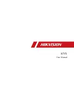 HIKVISION ICVS User Manual preview