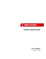 Preview for 1 page of HIKVISION IR Smart Speed Dome User Manual