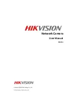 HIKVISION NETWORK CAMERA User Manual preview