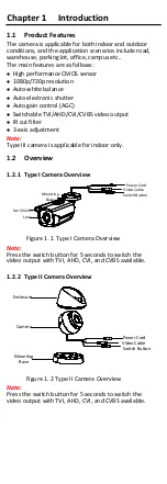 Предварительный просмотр 5 страницы HIKVISION TURBO HD DS-2CE16C0T-IT1F User Manual