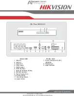 Предварительный просмотр 3 страницы HIKVISION TURBO HD Series Quick Start Manual