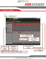 Предварительный просмотр 18 страницы HIKVISION TURBO HD Series Quick Start Manual
