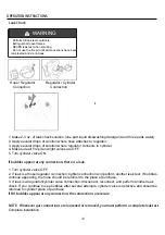 Предварительный просмотр 12 страницы Hiland F-1201-FPT Owner'S Manual