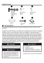 Preview for 3 page of Hiland Premium F-1350-FPT Owner'S Manual