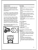 Предварительный просмотр 3 страницы Hilka PDC200 Manual