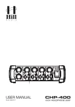 Preview for 1 page of Hill Audio CHP-400 User Manual