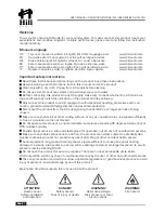 Preview for 2 page of Hill Audio DMW-300 User Manual