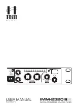 Hill Audio IMM-2320V2 User Manual preview