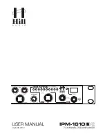 Hill Audio IPM-1610V2 User Manual preview