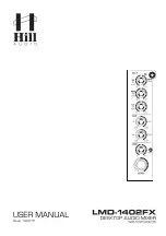 Preview for 1 page of Hill Audio LMD-1402FX User Manual