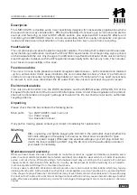 Preview for 3 page of Hill Audio LMD-1402FX User Manual