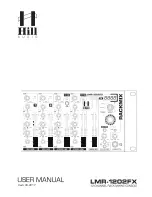 Preview for 1 page of Hill Audio LMR-1202FX User Manual