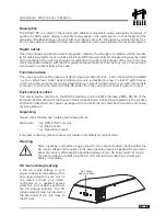 Предварительный просмотр 3 страницы Hill Audio RPQ-2150 User Manual