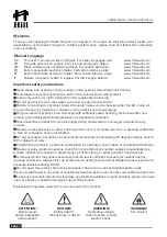 Предварительный просмотр 2 страницы Hill Audio RPX-3400 User Manual