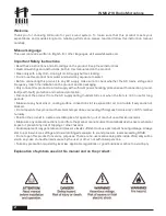 Preview for 2 page of Hill Audio WMU-216-H User Manual