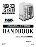 Hill Phoenix KRZH Installation & Operation Handbook preview