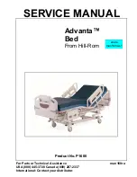 Hill-Rom Advanta P1600 Service Manual preview