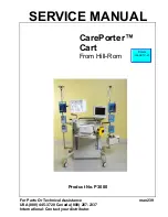 Preview for 1 page of Hill-Rom CarePorter P3000 Service Manual