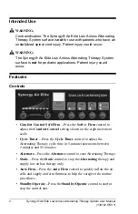 Предварительный просмотр 8 страницы Hill-Rom careselections Synergy Air Elite User Manual