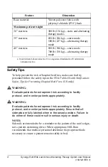 Предварительный просмотр 10 страницы Hill-Rom careselections Synergy Air Elite User Manual