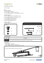 Preview for 3 page of Hill-Rom Liko 190117 Assembly Instruction Manual