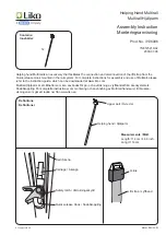 Preview for 1 page of Hill-Rom Liko 3136006 Assembly Instruction