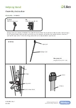 Hill-Rom Liko 31390012 Assembly Instruction preview