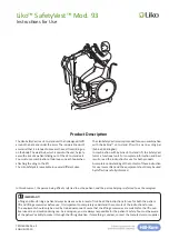 Hill-Rom Liko SafetyVest 93 Instructions For Use Manual предпросмотр