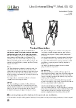 Hill-Rom Liko UniversalSling Instruction Manual preview