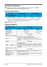 Preview for 12 page of Hill-Rom Primo P02033 User Manual